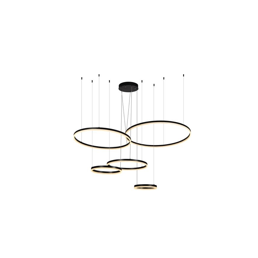 LED Stmievateľný luster na lanku LED/220W/230V 3000-6500K + diaľkové ovládanie
