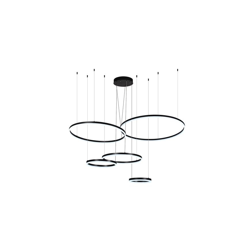 LED Stmievateľný luster na lanku LED/220W/230V 3000-6500K + diaľkové ovládanie