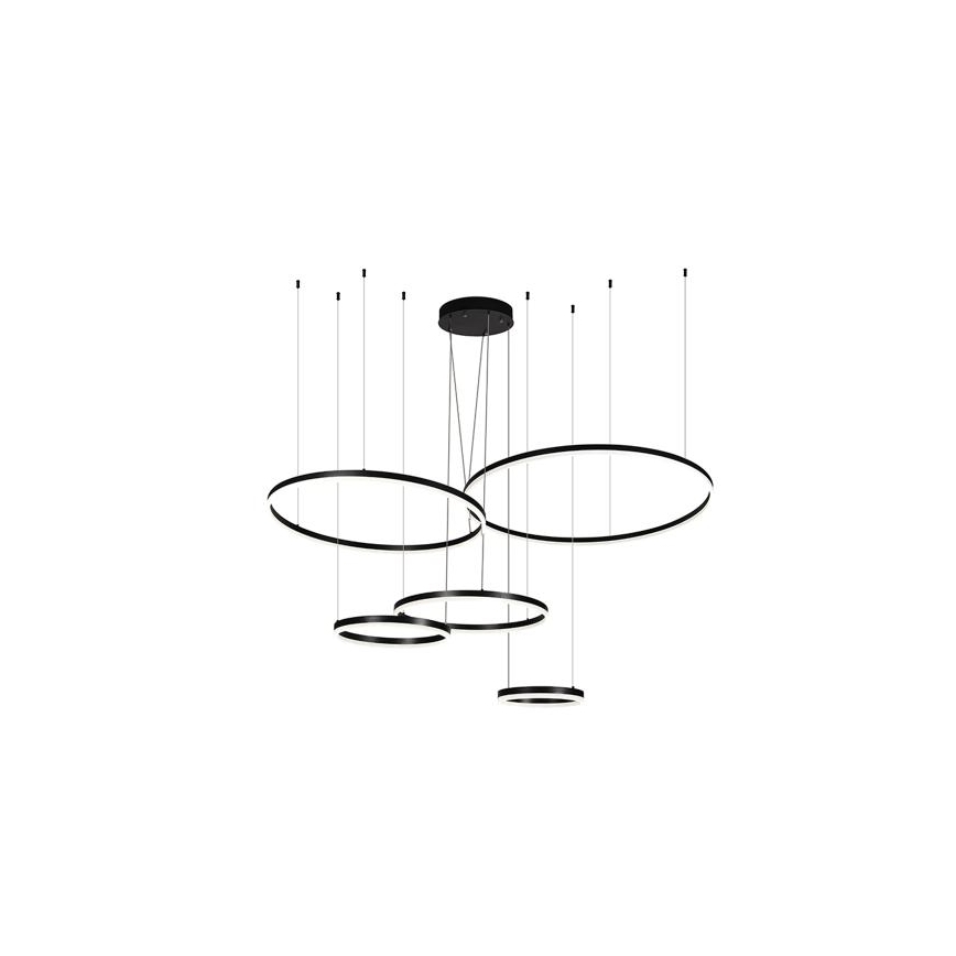 LED Stmievateľný luster na lanku LED/220W/230V 3000-6500K + diaľkové ovládanie