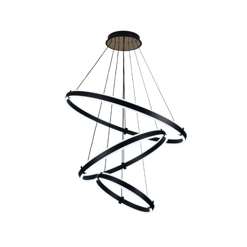 LED Stmievateľný luster na lanku LED/250W/230V 3000-6500K + diaľkové ovládanie