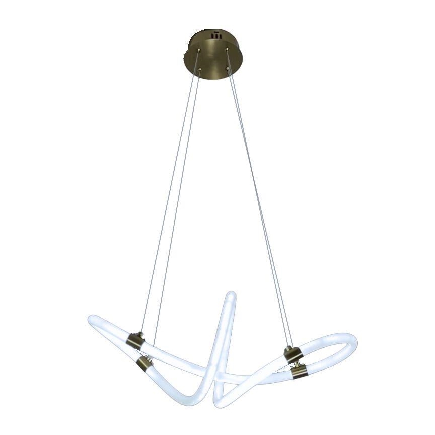 LED Stmievateľný luster na lanku LED/25W/230V 3000-6500K + diaľkové ovládanie