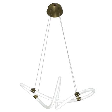 LED Stmievateľný luster na lanku LED/25W/230V 3000-6500K + diaľkové ovládanie