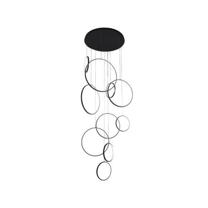 LED Stmievateľný luster na lanku LED/290W/230V 3000-6500K + diaľkové ovládanie