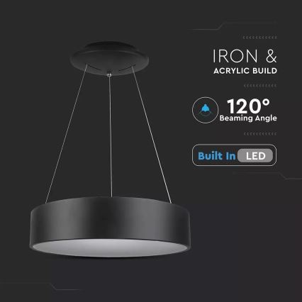 LED stmievateľný luster na lanku LED/30W/230V