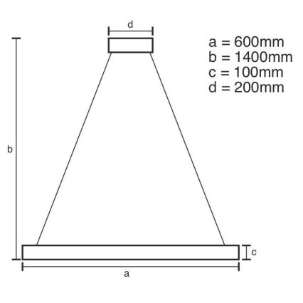 LED Stmievateľný krištáľový luster na lanku LED/40W/230V 3000-6500K lesklý chróm + diaľkové ovládanie