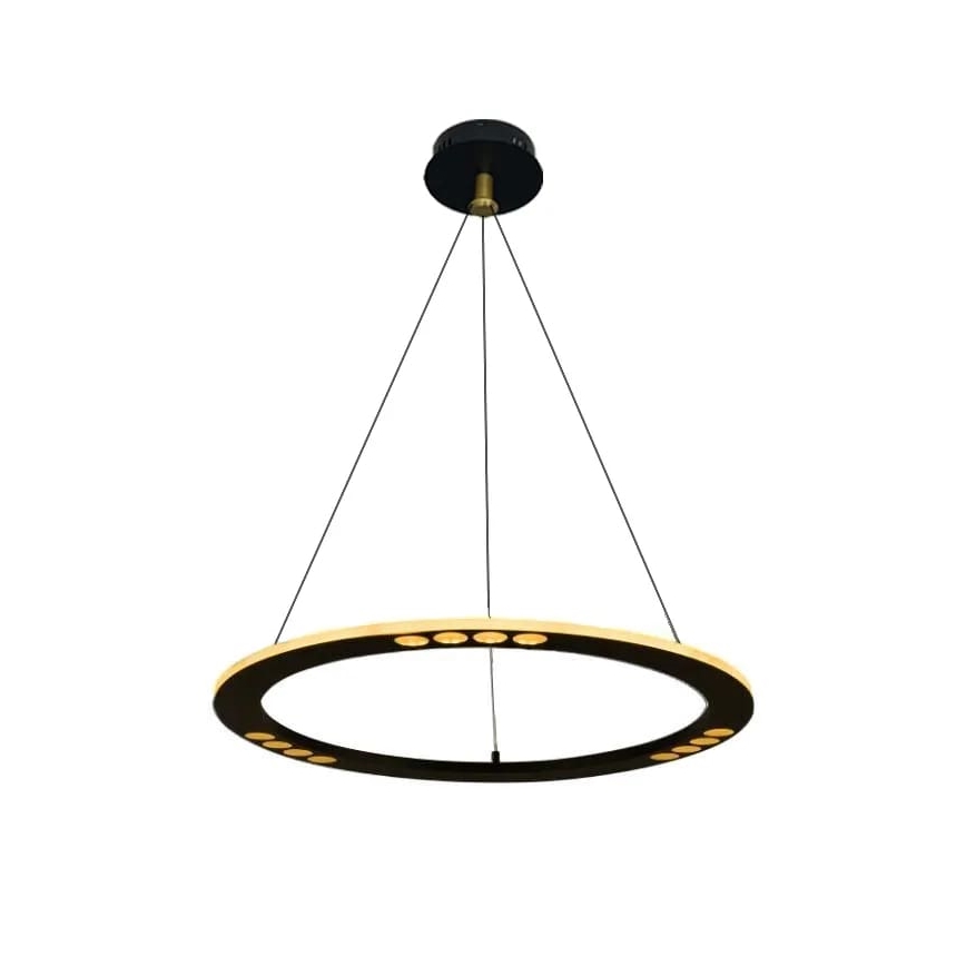 LED Stmievateľný luster na lanku LED/40W/230V 3000-6500K + diaľkové ovládanie