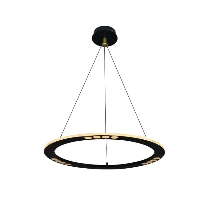 LED Stmievateľný luster na lanku LED/40W/230V 3000-6500K + diaľkové ovládanie
