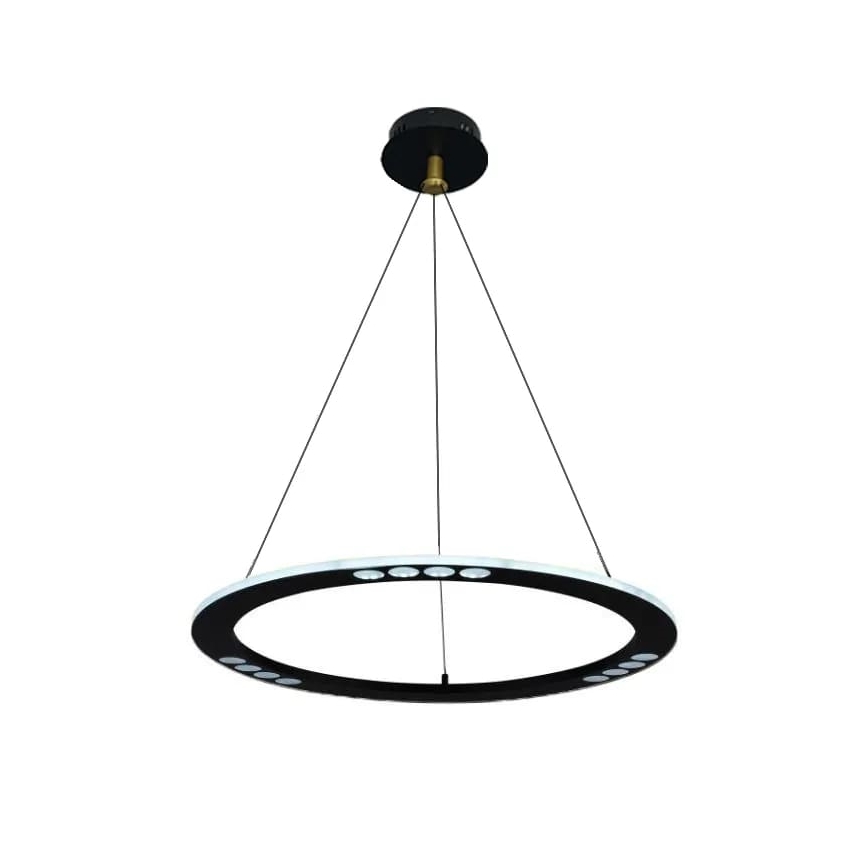 LED Stmievateľný luster na lanku LED/40W/230V 3000-6500K + diaľkové ovládanie