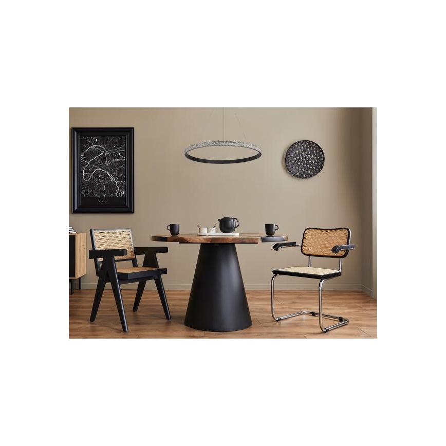LED Stmievateľný luster na lanku LED/40W/230V 3000-6500K + diaľkové ovládanie