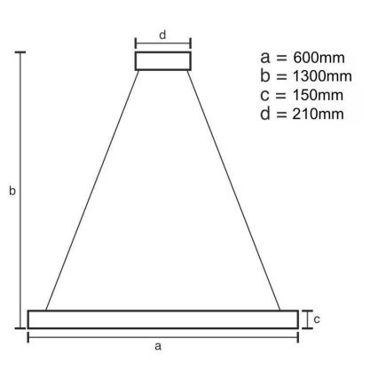 LED Stmievateľný krištáľový luster na lanku LED/40W/230V 3000-6500K zlatá + diaľkové ovládanie