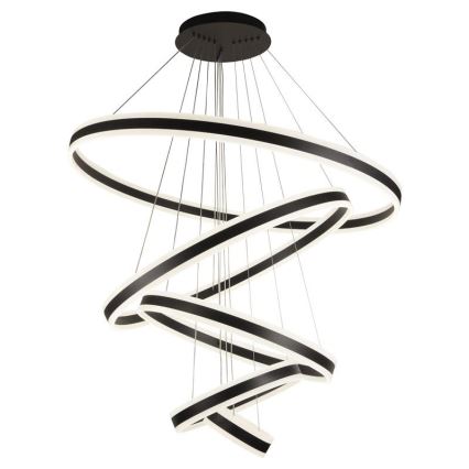 LED Stmievateľný luster na lanku LED/420W/230V 3000-6500K pr. 100 cm + diaľkové ovládanie