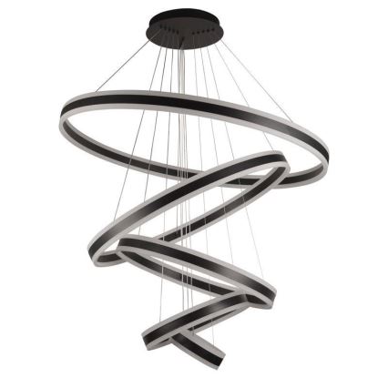 LED Stmievateľný luster na lanku LED/420W/230V 3000-6500K pr. 100 cm + diaľkové ovládanie