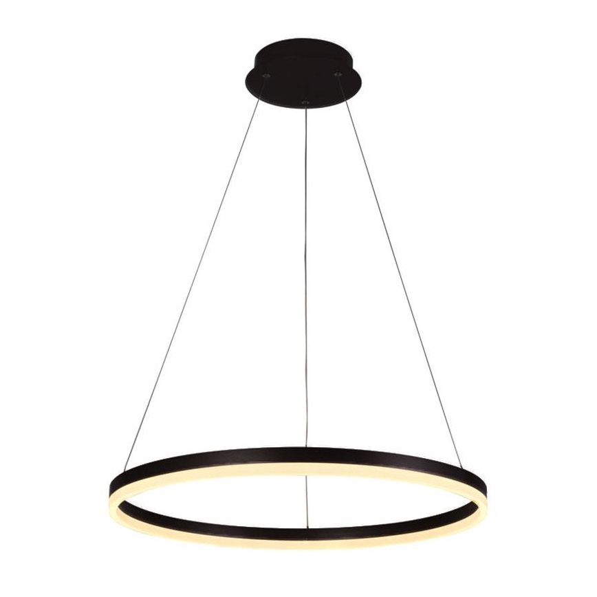 LED Stmievateľný luster na lanku LED/42W/230V 3000-6500K pr. 60 cm + diaľkové ovládanie