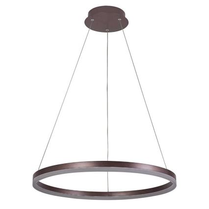 LED Stmievateľný luster na lanku LED/42W/230V 3000-6500K pr. 60 cm + diaľkové ovládanie