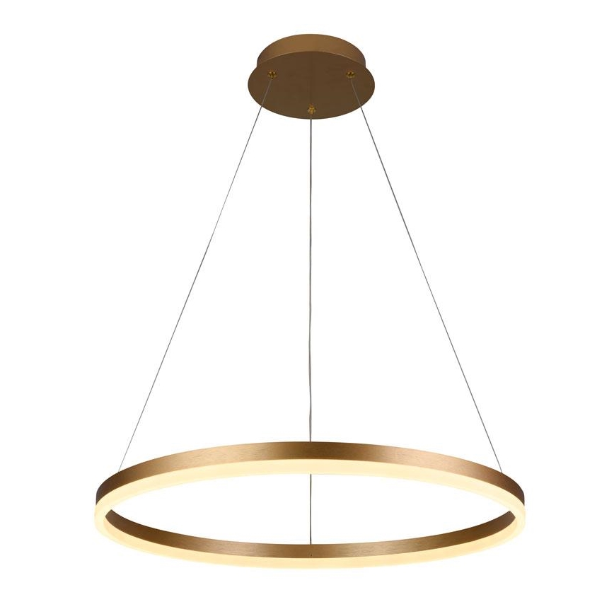 LED Stmievateľný luster na lanku LED/42W/230V 3000-6500K pr. 60 cm + diaľkové ovládanie