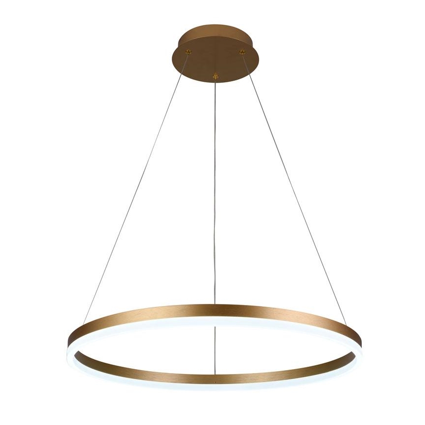 LED Stmievateľný luster na lanku LED/42W/230V 3000-6500K pr. 60 cm + diaľkové ovládanie