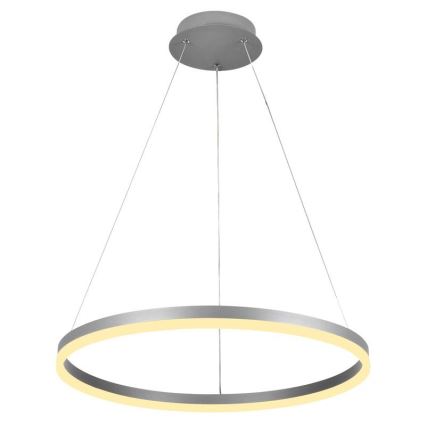LED Stmievateľný luster na lanku LED/42W/230V 3000-6500K pr. 60 cm + diaľkové ovládanie