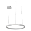 LED Stmievateľný luster na lanku LED/42W/230V 3000-6500K + diaľkové ovládanie