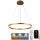 LED Stmievateľný luster na lanku LED/42W/230V 3000-6500K pr. 60 cm + diaľkové ovládanie