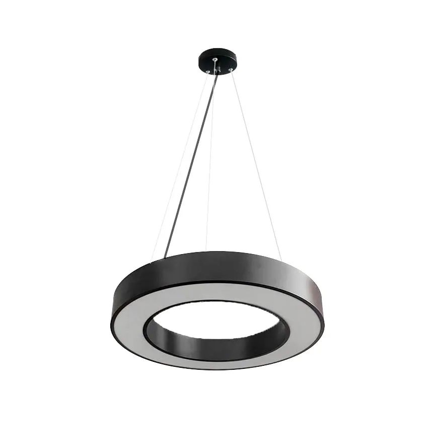 LED Stmievateľný luster na lanku LED/45W/230V 3000-6500K čierna + diaľkové ovládanie