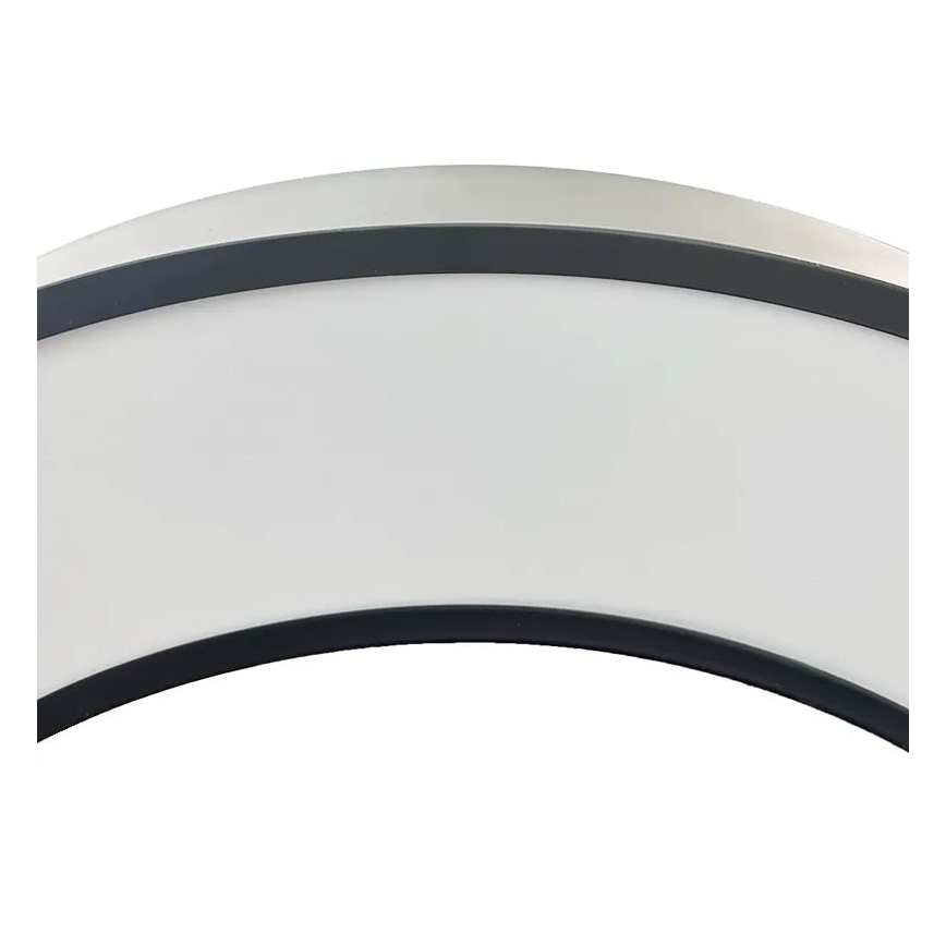LED Stmievateľný luster na lanku LED/45W/230V 3000-6500K čierna + diaľkové ovládanie