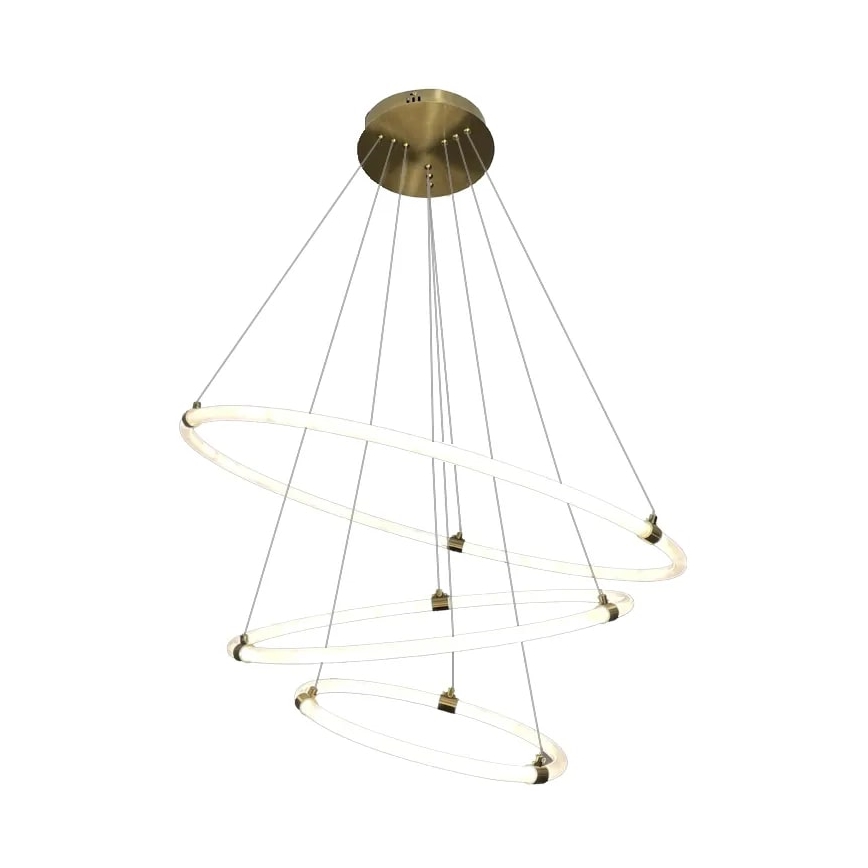 LED Stmievateľný luster na lanku LED/45W/230V 3000-6500K + diaľkové ovládanie