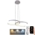 LED Stmievateľný luster na lanku LED/50W/230V 3000-6500K + diaľkové ovládanie