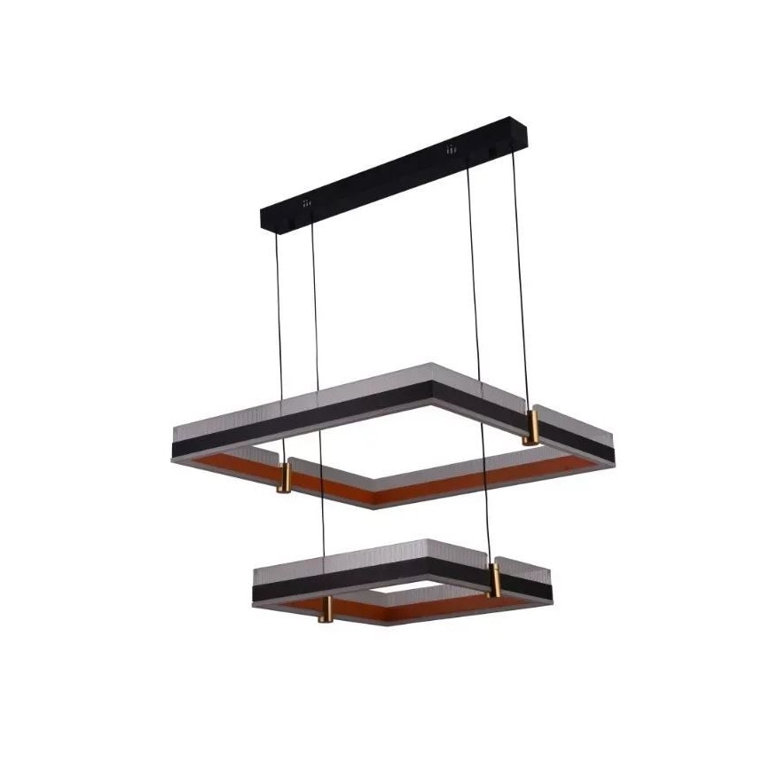 LED Stmievateľný luster na lanku LED/50W/230V 3000-6500K + diaľkové ovládanie