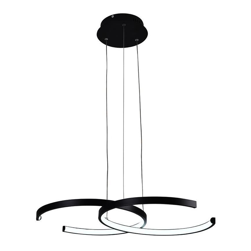LED Stmievateľný luster na lanku LED/50W/230V 3000-6500K + diaľkové ovládanie