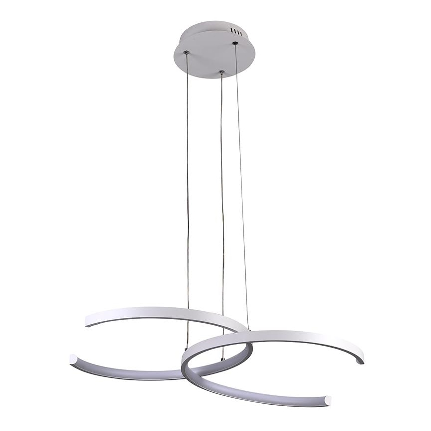 LED Stmievateľný luster na lanku LED/50W/230V 3000-6500K + diaľkové ovládanie
