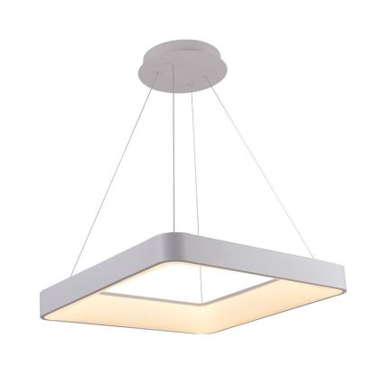 LED Stmievateľný luster na lanku LED/55W/230V 3000-6500K biela + diaľkové ovládanie