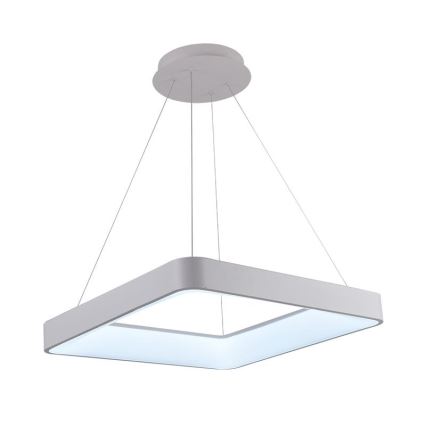 LED Stmievateľný luster na lanku LED/55W/230V 3000-6500K biela + diaľkové ovládanie