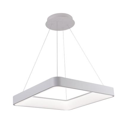 LED Stmievateľný luster na lanku LED/55W/230V 3000-6500K biela + diaľkové ovládanie