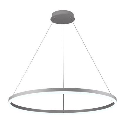 LED Stmievateľný luster na lanku LED/55W/230V 3000-6500K pr. 80 cm + diaľkové ovládanie