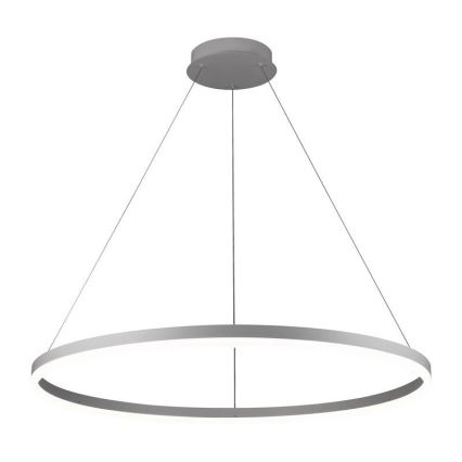 LED Stmievateľný luster na lanku LED/55W/230V 3000-6500K pr. 80 cm + diaľkové ovládanie
