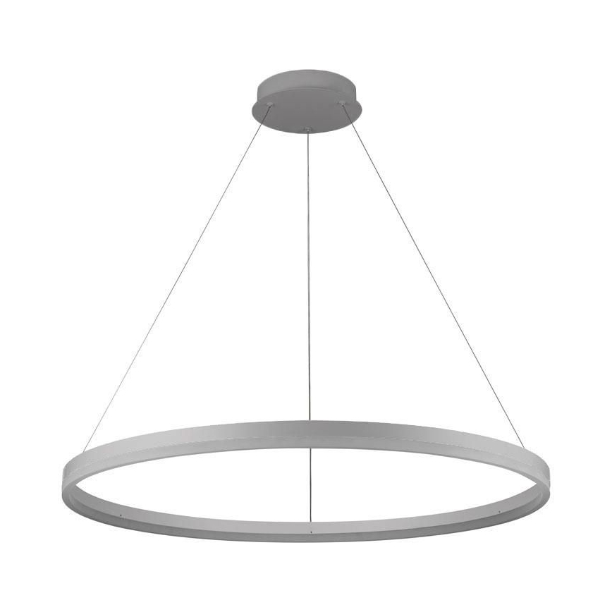 LED Stmievateľný luster na lanku LED/55W/230V 3000-6500K pr. 80 cm + diaľkové ovládanie