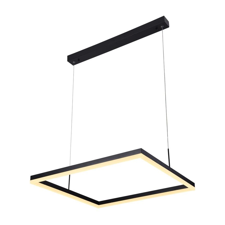 LED Stmievateľný luster na lanku LED/55W/230V 3000-6500K + diaľkové ovládanie