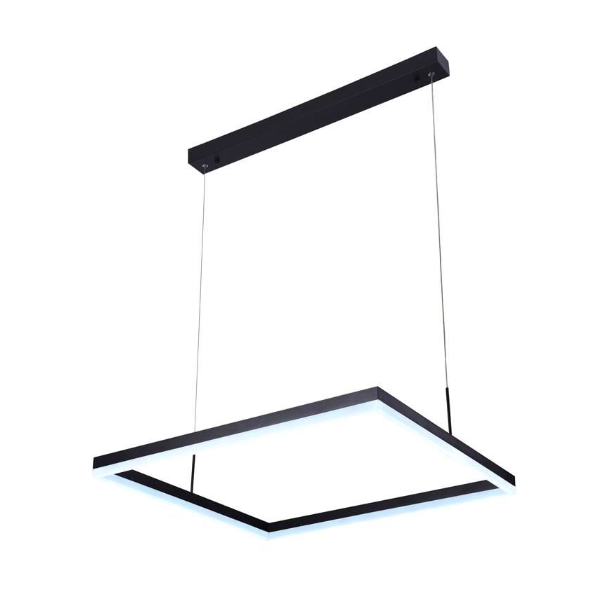 LED Stmievateľný luster na lanku LED/55W/230V 3000-6500K + diaľkové ovládanie