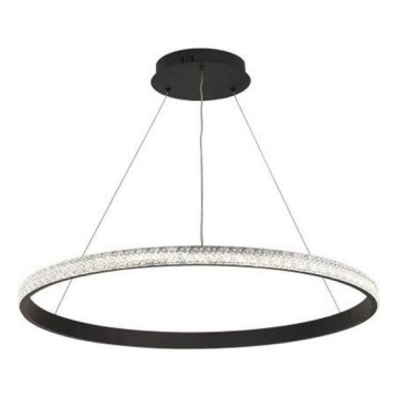 LED Stmievateľný luster na lanku LED/55W/230V 3000-6500K + diaľkové ovládanie