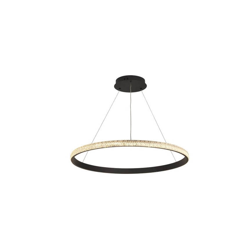 LED Stmievateľný luster na lanku LED/55W/230V 3000-6500K + diaľkové ovládanie