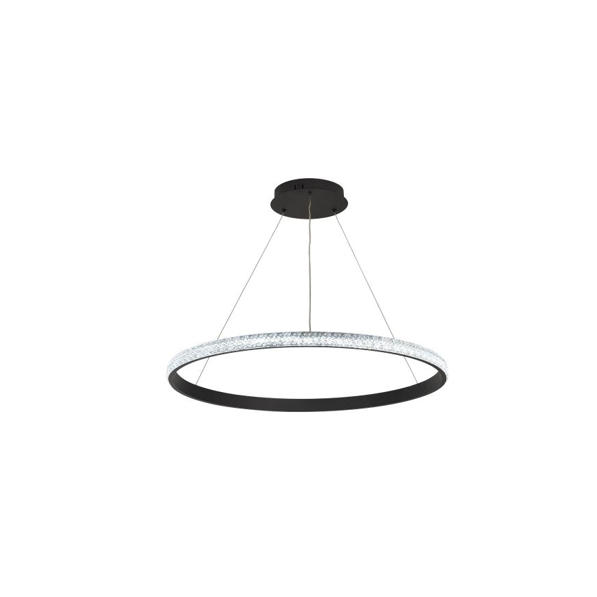 LED Stmievateľný luster na lanku LED/55W/230V 3000-6500K + diaľkové ovládanie