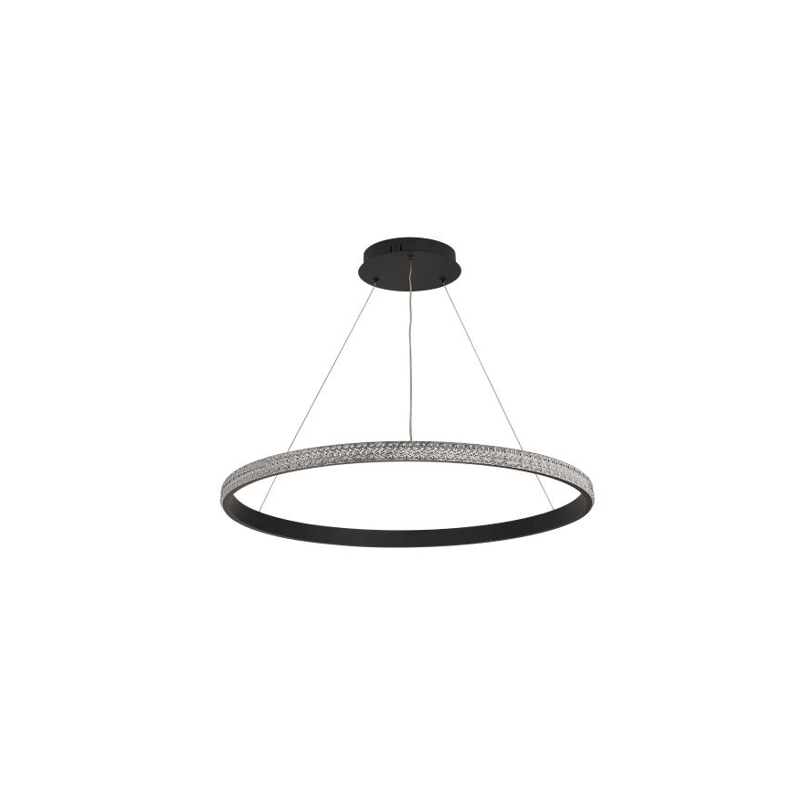 LED Stmievateľný luster na lanku LED/55W/230V 3000-6500K + diaľkové ovládanie