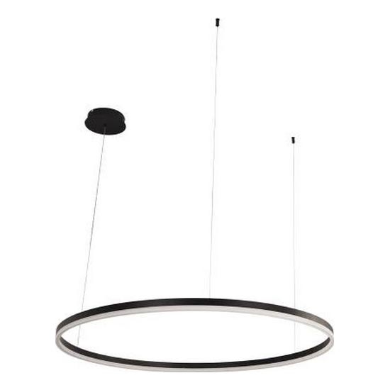 LED Stmievateľný luster na lanku LED/55W/230V 3000-6500K + diaľkové ovládanie