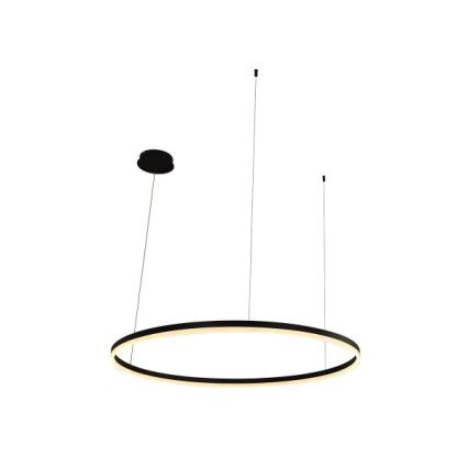 LED Stmievateľný luster na lanku LED/55W/230V 3000-6500K + diaľkové ovládanie