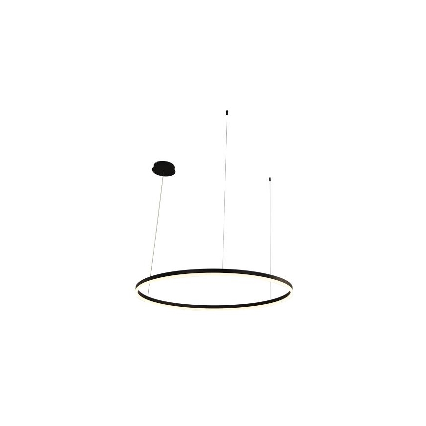 LED Stmievateľný luster na lanku LED/55W/230V 3000-6500K + diaľkové ovládanie