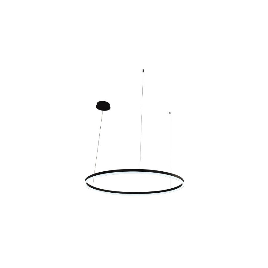 LED Stmievateľný luster na lanku LED/55W/230V 3000-6500K + diaľkové ovládanie