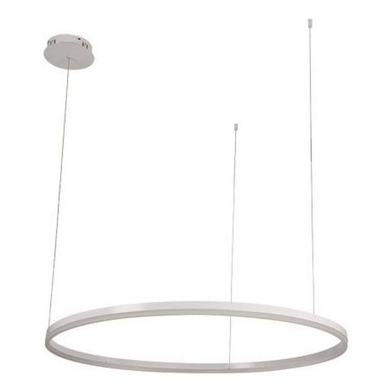 LED Stmievateľný luster na lanku LED/55W/230V 3000-6500K + diaľkové ovládanie