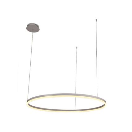 LED Stmievateľný luster na lanku LED/55W/230V 3000-6500K + diaľkové ovládanie
