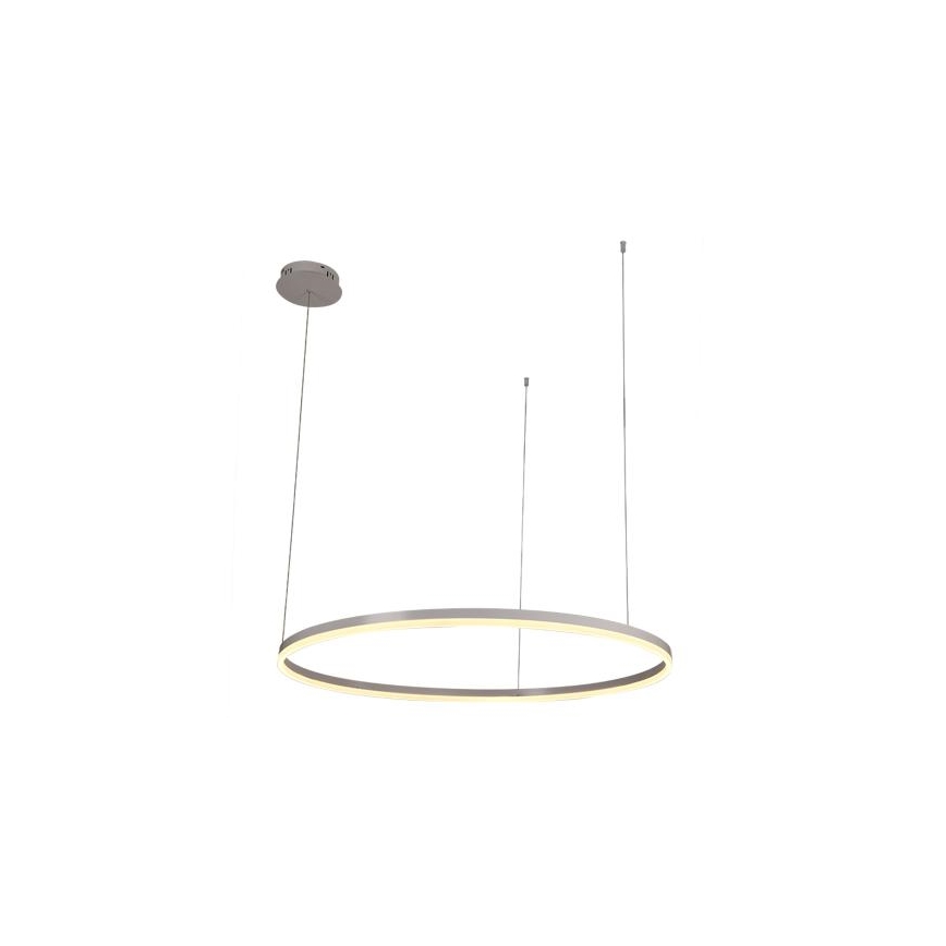 LED Stmievateľný luster na lanku LED/55W/230V 3000-6500K + diaľkové ovládanie