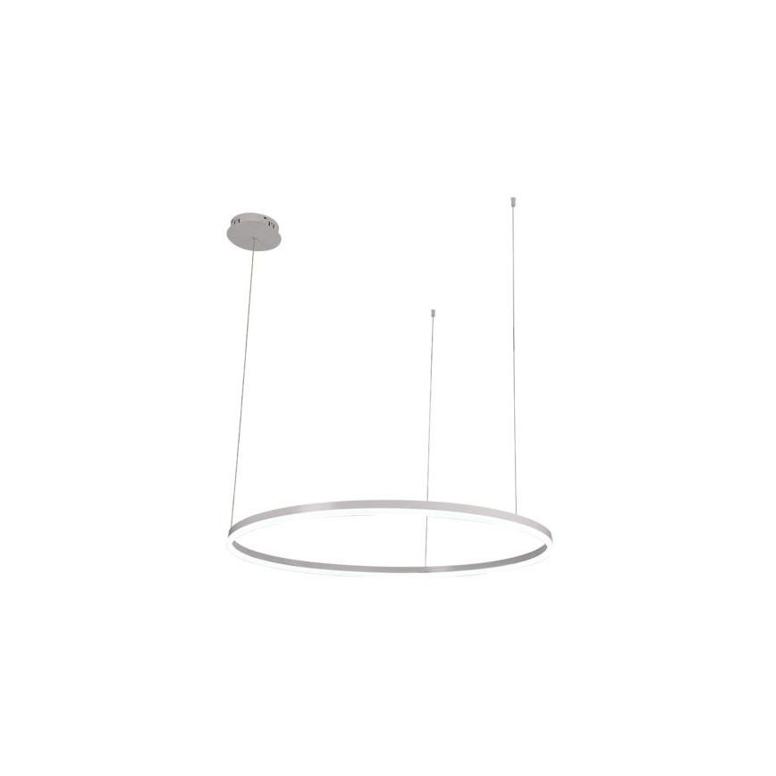 LED Stmievateľný luster na lanku LED/55W/230V 3000-6500K + diaľkové ovládanie
